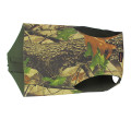 Tourbon Zippered closure neoprene camo dog vest for hunting dog